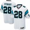 [NEW,Game] Jonathan Stewart Football Jersey -Carolina #28 FOOTBALL Jerseys(White)
