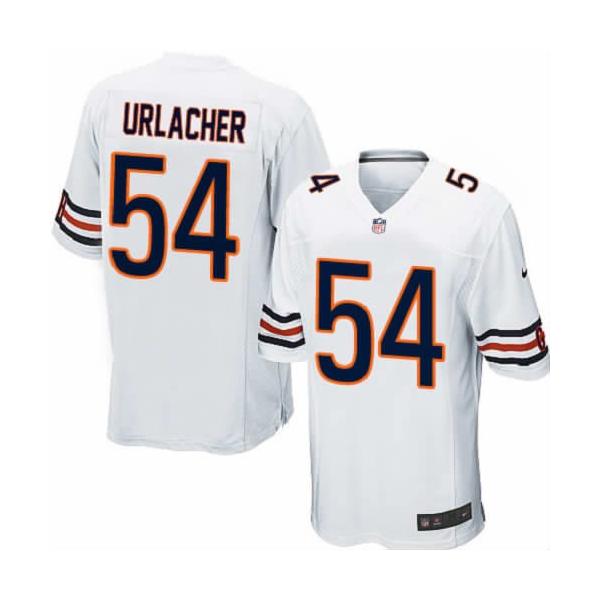 [NEW,Game] Brian Urlacher Football Jersey -Chicago #54 FOOTBALL Jerseys(White)