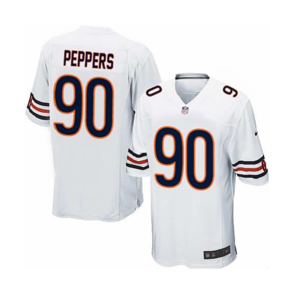 Julius Peppers Football Jersey(White 