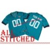 Teal Home Customized Jacksonville Jaguars Custom Stitched Jersey ANY NAME / NUMBER / PATCH