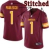 Burgundy Home Sam Paulescu Jersey Washington Commanders #1