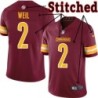 Burgundy Home Jack Weil Jersey Washington Commanders #2