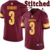 Burgundy Home Austin Seibert Jersey Washington Commanders #3