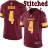 Burgundy Home Mike Bragg Jersey Washington Commanders #4