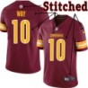 Burgundy Home Tress Way Jersey Washington Commanders #10