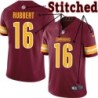 Burgundy Home Ed Rubbert Jersey Washington Commanders #16