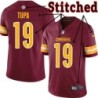 Burgundy Home Tom Tupa Jersey Washington Commanders #19
