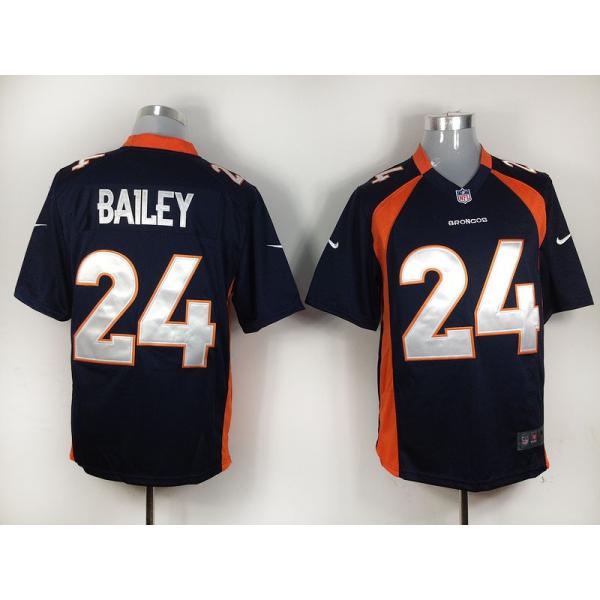 [Game]Denver #24 Champ Bailey Football 