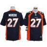 [NEW,Game] Knowshon Moreno Football Jersey -Denver #27 FOOTBALL Jerseys(Blue)