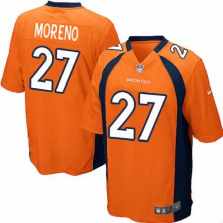 [NEW,Game] Knowshon Moreno Football Jersey -Denver #27 FOOTBALL Jerseys(Orange)