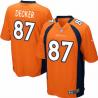 [NEW,Game] Eric Decker Football Jersey -Denver #87 FOOTBALL Jerseys(Orange)