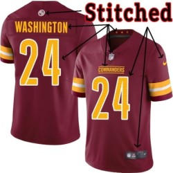 Burgundy Home Anthony Washington Jersey Washington Commanders #24