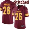 Burgundy Home Paul Krause Jersey Washington Commanders #26