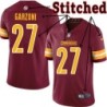 Burgundy Home Mike Garzoni Jersey Washington Commanders #27