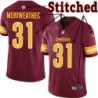 Burgundy Home Brandon Meriweather Jersey Washington Commanders #31