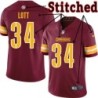 Burgundy Home Andre Lott Jersey Washington Commanders #34