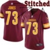 Burgundy Home Stan Jones Jersey Washington Commanders #73