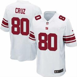 [NEW,Game] Victor Cruz Football Jersey -NY-G #80 FOOTBALL Jerseys(White)