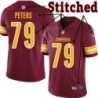 Burgundy Home Volney Peters Jersey Washington Commanders #79