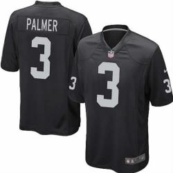 [NEW,Game] Carson Palmer Football Jersey -Oakland #3 FOOTBALL Jerseys(Black)