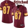Burgundy Home Coleman Bell Jersey Washington Commanders #87