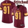 Burgundy Home Matt Vanderbeek Jersey Washington Commanders #91