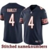Navy Home Chic Harley Jersey Chicago Bears #4