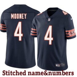 Navy Home Tipp Mooney Jersey Chicago Bears #4