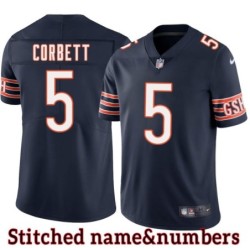 Navy Home George Corbett Jersey Chicago Bears #5