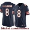 Navy Home Hugh Gallarneau Jersey Chicago Bears #8