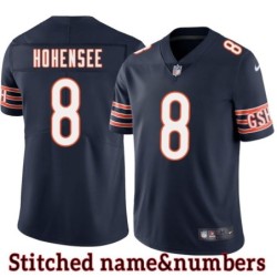 Navy Home Mike Hohensee Jersey Chicago Bears #8