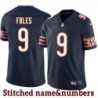 Navy Home Nick Foles Jersey Chicago Bears #9