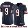 Navy Home Jim McMahon Jersey Chicago Bears #9