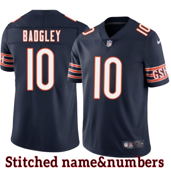 Navy Home Michael Badgley Jersey Chicago Bears #10