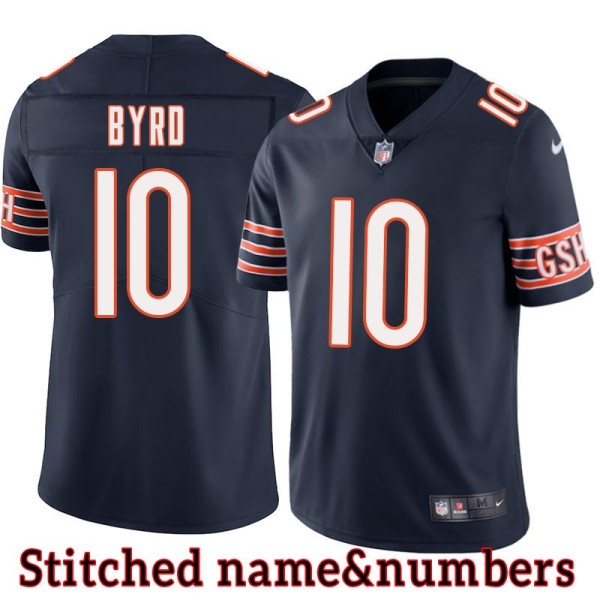 Navy Home Damiere Byrd Jersey Chicago Bears #10