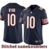 Navy Home Damiere Byrd Jersey Chicago Bears #10