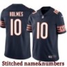 Navy Home Jaret Holmes Jersey Chicago Bears #10