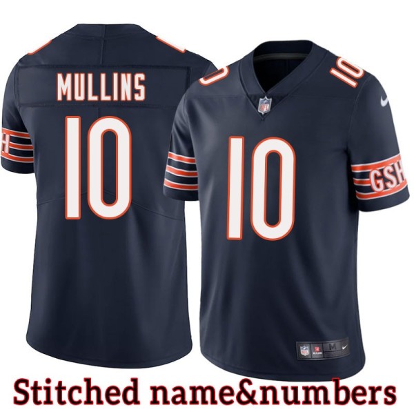 Navy Home Noah Mullins Jersey Chicago Bears #10