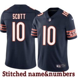 Navy Home Tyler Scott Jersey Chicago Bears #10