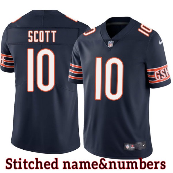 Navy Home Tyler Scott Jersey Chicago Bears #10