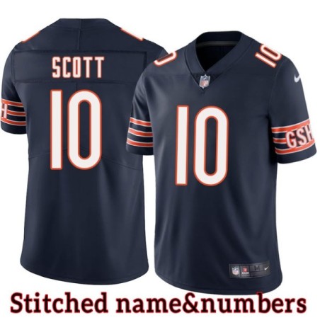 Navy Home Tyler Scott Jersey Chicago Bears #10