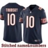 Navy Home Mitchell Trubisky Jersey Chicago Bears #10