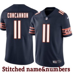 Navy Home Jack Concannon Jersey Chicago Bears #11