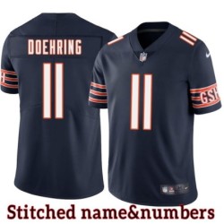Navy Home John Doehring Jersey Chicago Bears #11
