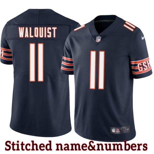 Navy Home Laurie Walquist Jersey Chicago Bears #11