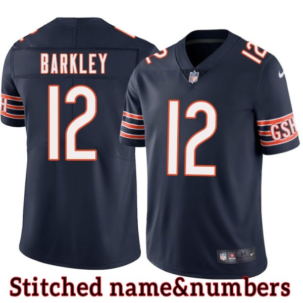 Navy Home Matt Barkley Jersey Chicago Bears #12