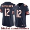 Navy Home Brent Bartholomew Jersey Chicago Bears #12