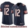 Navy Home Rusty Lisch Jersey Chicago Bears #12