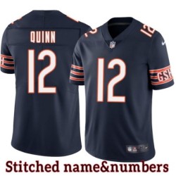 Navy Home Jonathan Quinn Jersey Chicago Bears #12