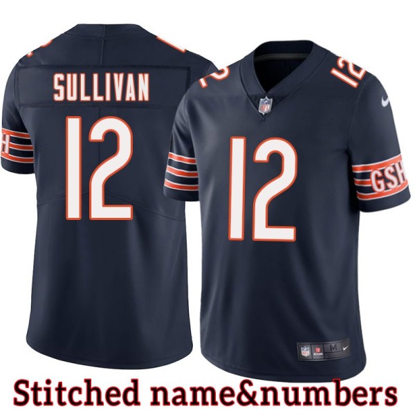Navy Home Frank Sullivan Jersey Chicago Bears #12